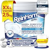 REINHORN WC Aktiv Schaum Reiniger 3in1 Power Kraftreiniger Extra Stark mit...