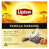 Lipton Schwarztee Vanilla Caramel, mit Vanille aus Madagaskar und...