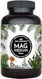 Magnesium hochdosiert Kapseln - 365 Stück (Jahresvorrat) - 664mg je...
