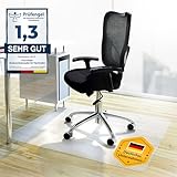 Floordirekt Bodenschutzmatte - Kratzfest, rutschfest, Milchweiß -...