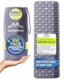 ALPENWERT® Isomatte Outdoor [Kleines Packmaß & Ultraleicht] Luftmatratze...