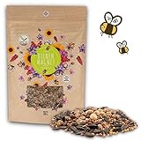 100g Blumenwiese Samen für eine bunte Bienenweide - Farbenfrohe &...