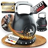 SPORTSCHMIEDE Kettlebell Set – Verstellbare Hanteln für Heimtraining und...