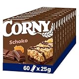 Corny Classic Schoko Müsliriegel, mit leckerer Vollmilch Schokolade,...