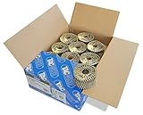 Tacwise 0964 Extra Verzinkte, Flache Coilnägel, Typ 2,8 / 64 mm,...