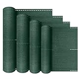 LZQ Schattiergewebe 150 g/m² Zaunblende, Sichtschutz HDPE Gewebe,...