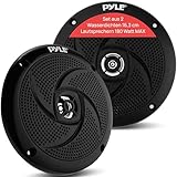 Pyle Lautsprecher Wasserdicht, Marine Lautsprecher, Outdoor Lautsprecher,...