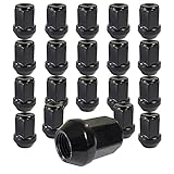 20 Radmuttern geschlossen Kegelbund 60° M12 x 1,5 kompatibel mit Ford,...