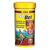 JBL NovoBel 30130 Alleinfutter für alle Aquarienfische, Flocken 250 ml