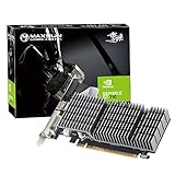 MAXSUN NVIDIA GeForce GT 710 2GB Silent Grafikkarte (Passiv 0dB Kühlung,...