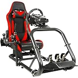 Anman Racing Simulator Cockpit Pro mit Sitz Profi Sim Rennrad Rahmen...