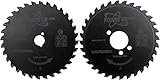 Power _ Up 79256-lames für die Doppelblattsäge 125 mm/Videoleuchte Set...