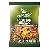 biozentrale Protein Snack Linse & Kichererbse, 8 x 50 g (8er Pack), 26g...