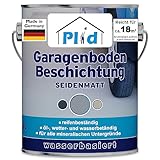 Plid® Garagenbodenbeschichtung Betonfarbe Außen & Innen frostsicher [2.5L...