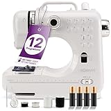 Bomann® Nähmaschine für Anfänger mit 12 Stichmustern | Sewing Machine...