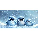 Malen Nach Zahlen Niedlich Pinguin, Malen Nach Zahlen Erwachsene Kinder DIY...