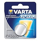 10 x Varta Professional CR2032 Lithium-Batterie 3Volt Typ CR 2032