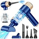 Dealswin 4-in-1 Handstaubsauger Kabellos, 15KPA Stark Auto Mini Staubsauger...