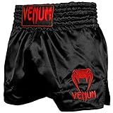 Venum Classic Thai-Boxshorts - Schwarz/Rot - L