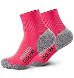 Piarini 2 Paar Coolmax Wandersocken Trekking Socken Funktionssocken kurz -...