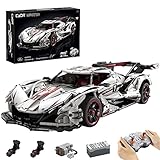 CaDA C61053w 1:8 Technik-Sportwagen-Bausteine, 4449 Teile v12 Hypercar...