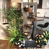 Wacredo Premium Wasserspiel Komplettset Malaysia 124,5cm Zimmerbrunnen...