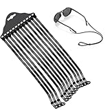 PlandleLee 12 Stücke Brillenband, Glasses Chain, Brillenkette Nylon...