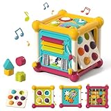 Imagibox Motorikwürfel, Montessori Baby Spielzeug ab 1 Jahr,...