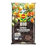 COMPO BIO Zitruspflanzenerde, Erde auch für mediterrane Pflanzen geeignet,...