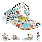Fisher-Price Bildungsmatte mit Klavier Musik Tiere, tragbares...