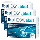 IbuHEXAL® akut 400 mg Filmtabletten | 3x50 Stk | Trifft den Schmerz | Für...