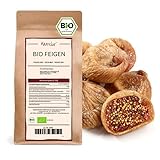 Kamelur Bio Feigen Getrocknet (1kg) Unbehandelte Feigen Bio ohne jegliche...