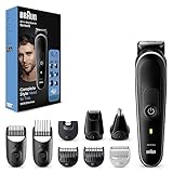 Braun All-In-One Bartpflege Bodygroomer Set, Barttrimmer / Bartschneider,...