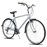 Hiland 700C Cityräder, 28 Zoll Urban City Pendler Fahrrad, 7 Gang Citybike...