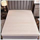 Matratze aus 100 % Naturlatex, 7-Zonen-Komfortschaum-Design, 7,6 cm dick,...