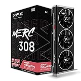 XFX Speedster MERC308 Radeon RX 6650XT Black Gaming Grafikkarte mit 8GB...