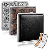 Zeawavsl 3er-Pack Hochwertiges Zigarettenetui, Fasst 20 Zigaretten,...