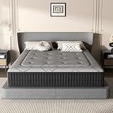 DEWINNER Matratze 90 x 190 cm, Höhe 30 cm, geräuscharme Matratze...