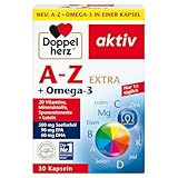Doppelherz A-Z + Omega-3 Extra - 20 Vitamine, Mineralstoffe &...