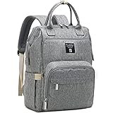 Pomelo Best Baby Wickelrucksack stylische Wickeltasche Rucksack mit...