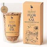 jaramari® Flor de Sal Mediterranean – handgeerntetes Gourmet-Meersalz...