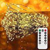 Uten Lichterkette Innen, Weihnachtsbaum Beleuchtung 15M mit 300 LED,...