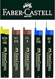 Faber-Castell SUPER-POLYMER Feinminen (5 Dosen, 0,35 HB | 0,5 HB | 0,5 B |...