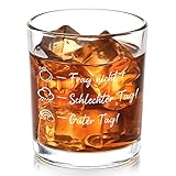 Joymaking Whiskyglas mit Gravur - Frag Nicht/Guter Tag/Schlechter Tag,...