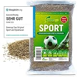 Greenyp® Sport I strapazierfähiger Sport-& Spielrasen I 2,5kg für 100m²...