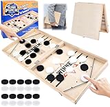 Sling Puck Spiel, Tischhockey Brettspiel Groß, Hockey Brettspiel Kinder...