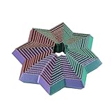 3D Hexagon Fidget Toy, Fractal Fidget Hexagon, Achteckiger Fidget Toys...