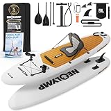 NEOLYMP Aufblasbares Stand Up Paddle Board 315 cm – SUP Komplett-Set...