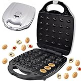 Syntrox Germany Chef Maker XXL 2000 Watt Nuss Waffeleisen - Nussbäcker...