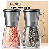 Salz und Pfeffermühle 2er Set, Gewürzmühle und Salzmühle aus...